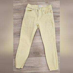 Lucky Brand Mid Rise Crop Ava Size 27